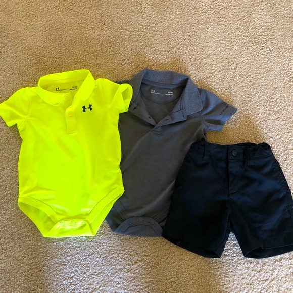 Under Armour Other - Under Armour 9-12 month shirts and shorts